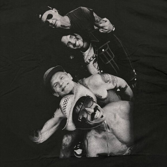 Red Hot Chili Peppers Rock Band Portrait Oversized Graphic T-Shirt Size 2XL - Picture 2 of 5